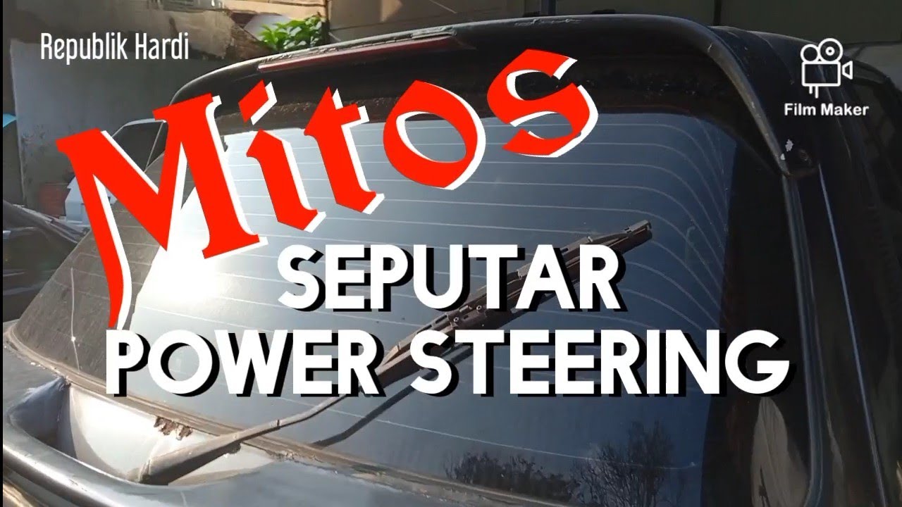 Mitos Seputar Power Steering Buat Starlet