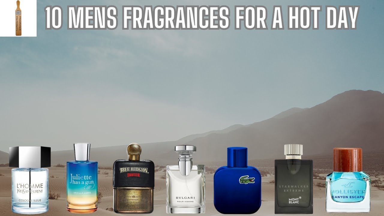 10 Men's Fragrances To Wear On A Hot Day