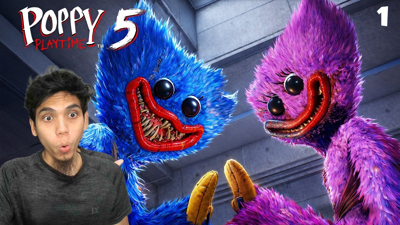 TAKUTNYOO HUGGY WUGGY KEMBALI!!!  - Poppy Playtime Chapter 5 #1