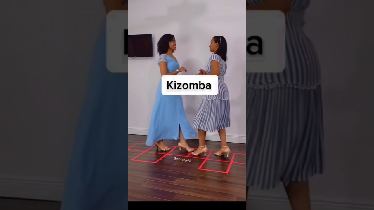 Learn These Easy Kizomba Basic Steps 🔥#kizomba
