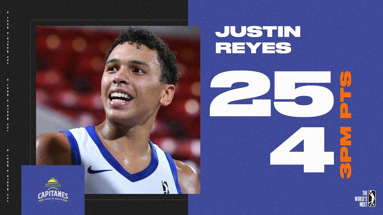Justin Reyes (25 points) Highlights vs. G League Ignite