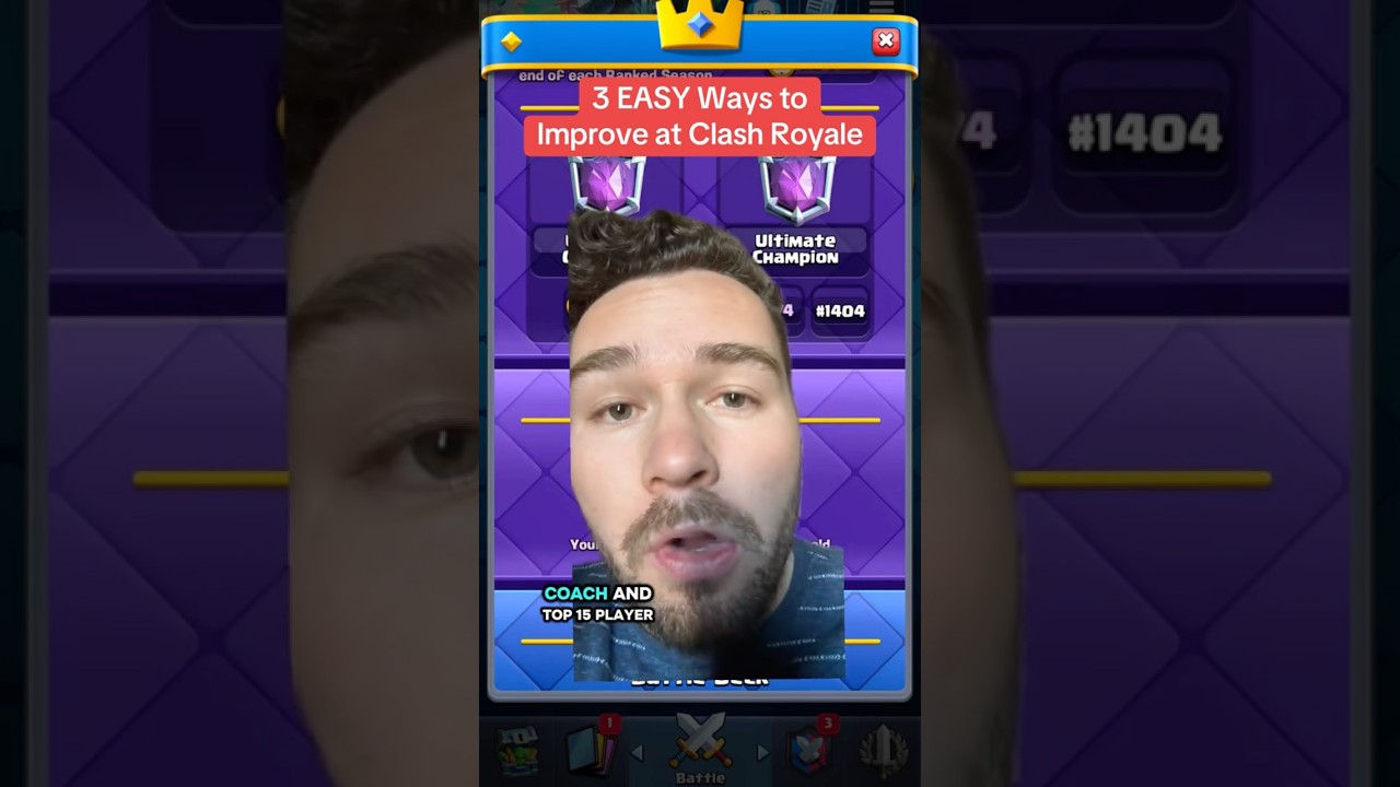 3 ПРОСТЫХ способа улучшить свои навыки в Clash Royale!