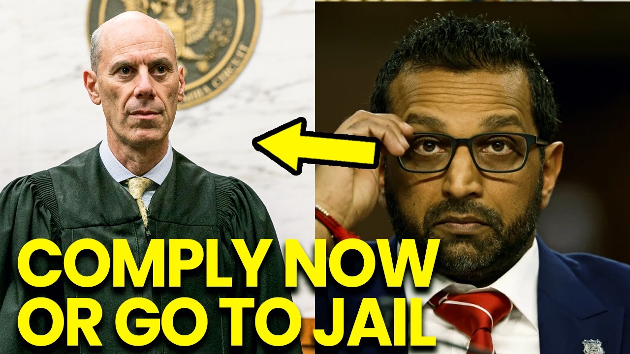 Kash Patel CRUMBLES as Judge Delivers FINAL Warning Before Jail!!