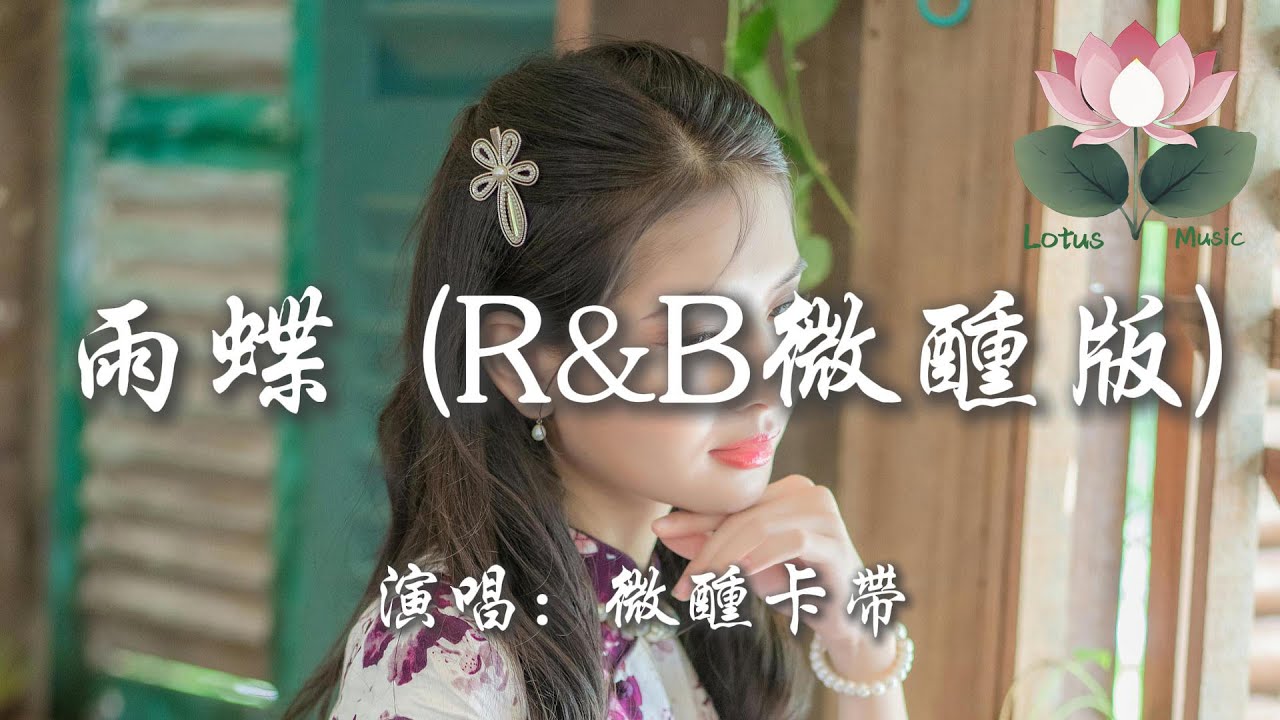 微醺卡帶 - 雨蝶 (R&B微醺版)『愛到心破碎 也別去怪誰 只因為相遇太美』【動態歌詞MV】