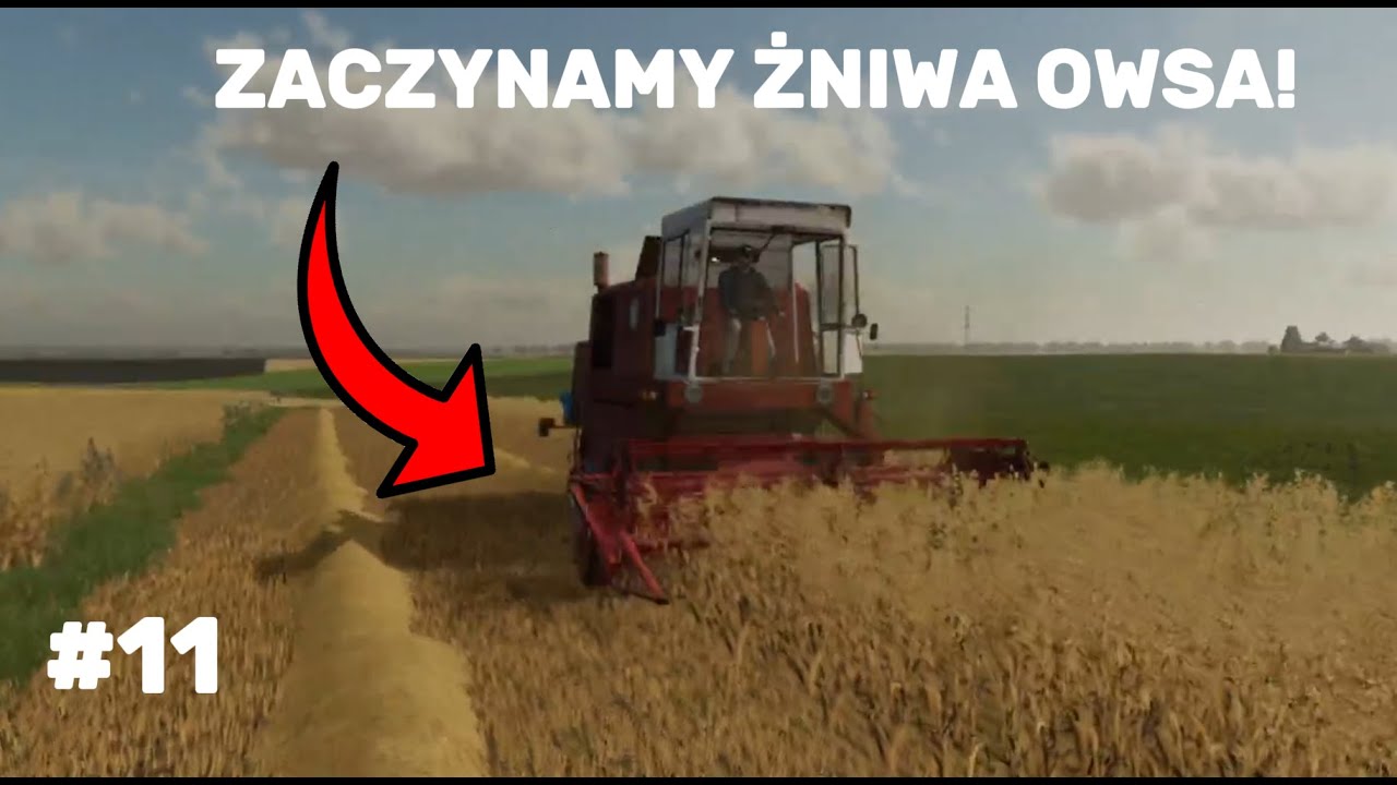 🔥Zaczynamy ŻNIWA OWSA! 🌾👨‍🌾| BIZON znów w AKCJI!🚜 | Sąsiedzi zza Płotu #11