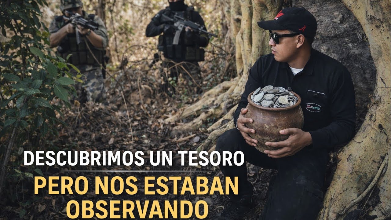 ENTRE LA PIEDRA Y EL ÁRBOL HABIA MONEDAS DE PLATA pero SENTÍ MIEDO‼️ Al ver ESTO.