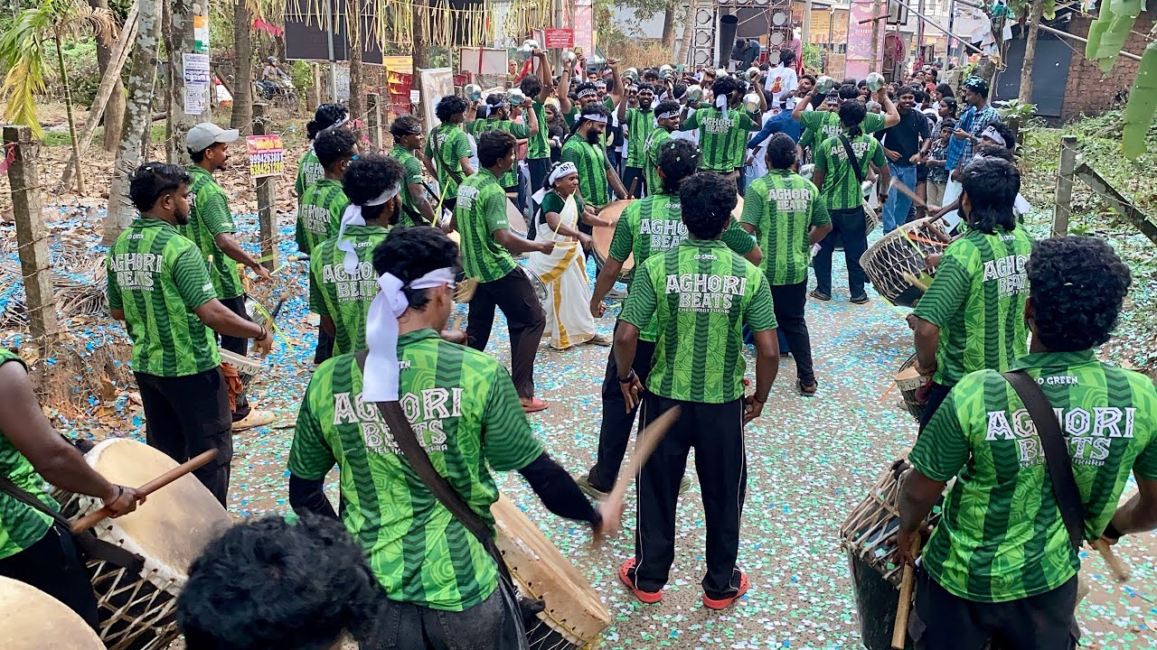 Aghoribeats Thambolam 💚 | Annakara Annapoorneswari Temple pooram | #thambolam #pooram #festival 