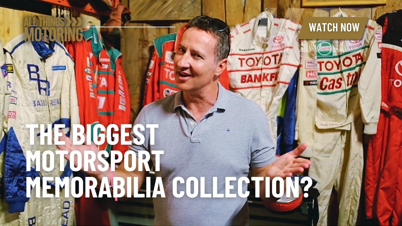 The biggest motorsport memorabilia collection? Mike finds out!