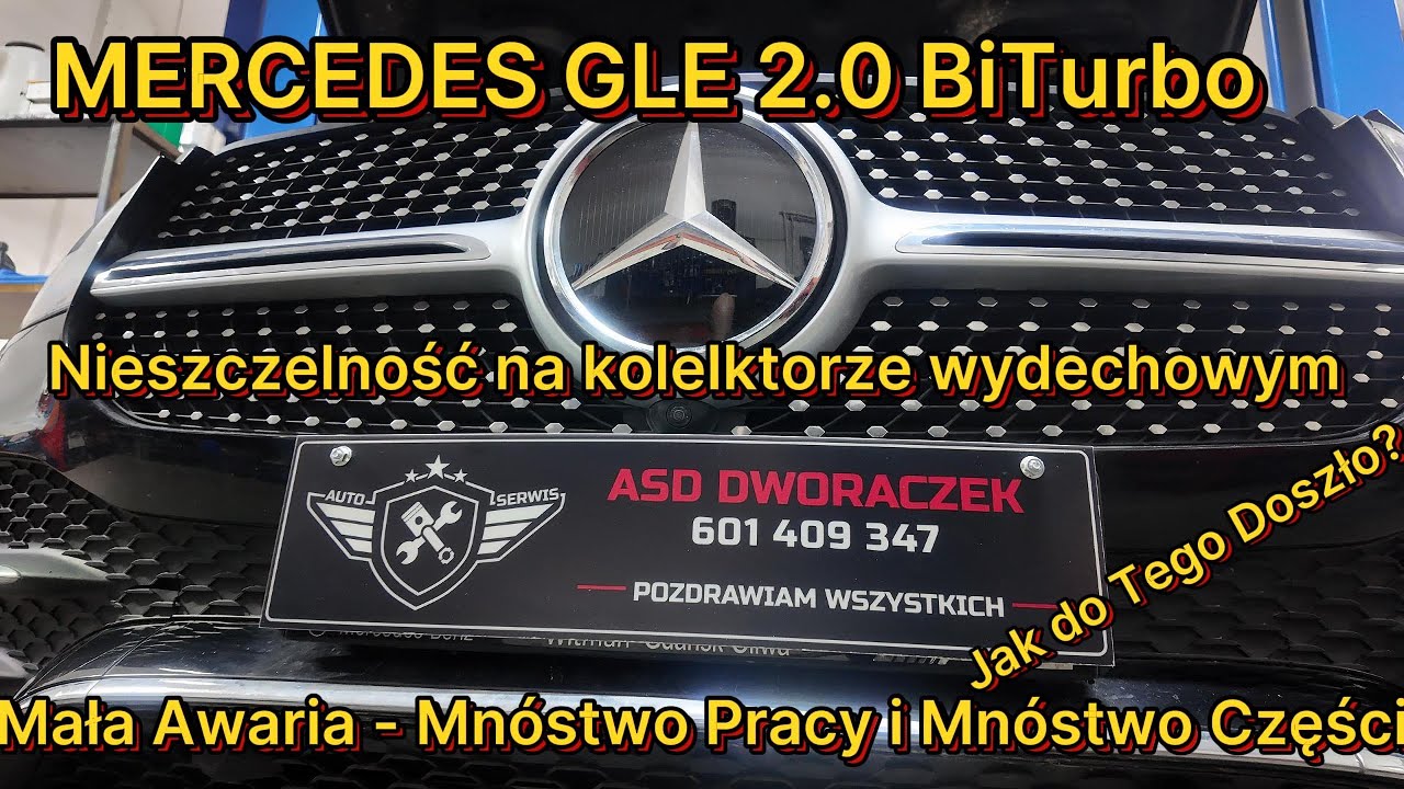 Mercedes GLE W167, masz takie auto? Przygotuj się na wysokie koszty! | Demontaż silnika