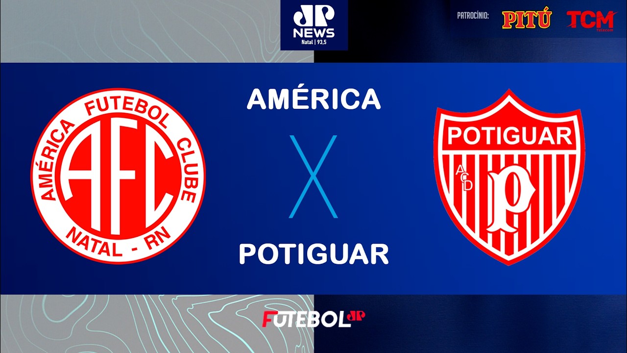 AMÉRICA 1 x 1 POTIGUAR - AO VIVO - CAMPEONATO POTIGUAR - 15/03/26