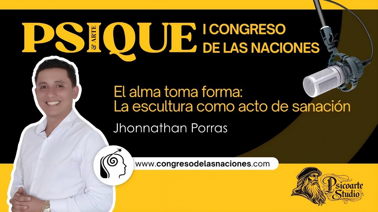 🎙El alma toma forma la escultura como acto de sanación • Jhonnathan Porras