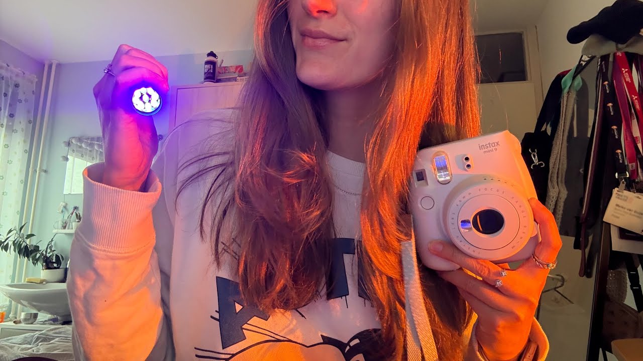 ASMR taking pictures of you with random objects rp
