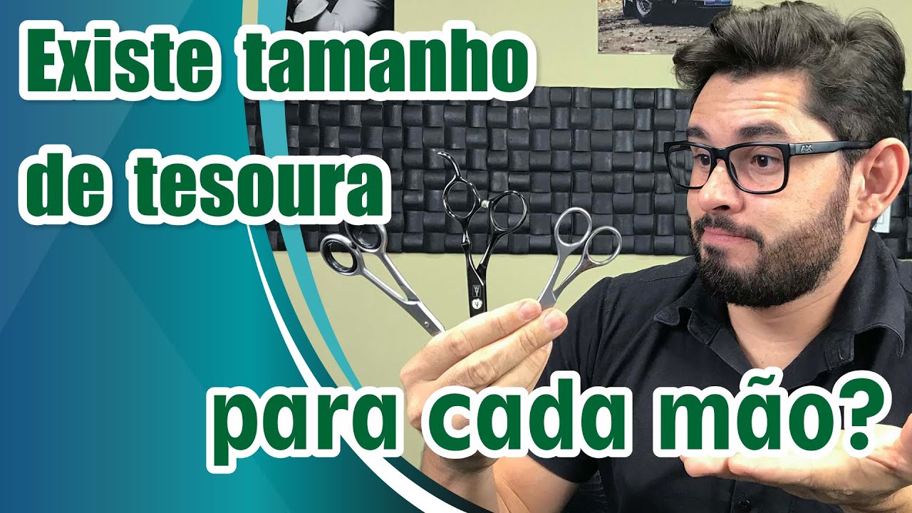 Qual o melhor tamanho de tesoura?