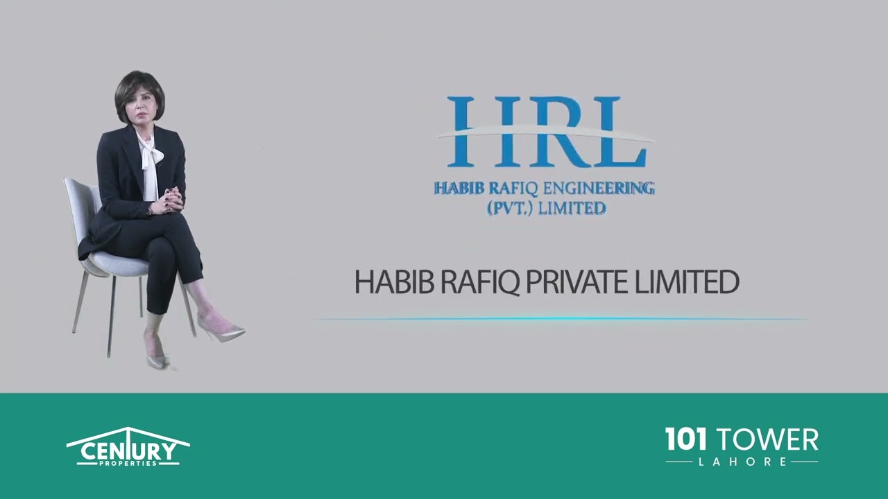 HABIB RAFIQ PRIVATE LIMITED is the construction partner of 101 Tower Lahore