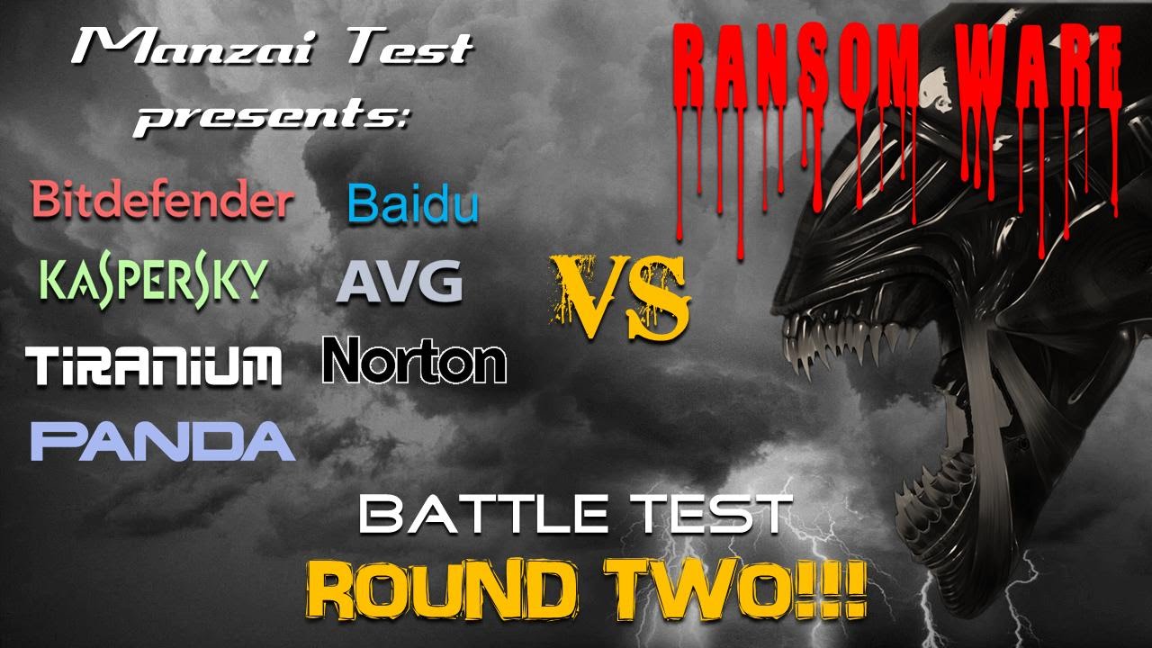 [Battle Test] Round 2 - 7 Antivirus VS Ransomware
