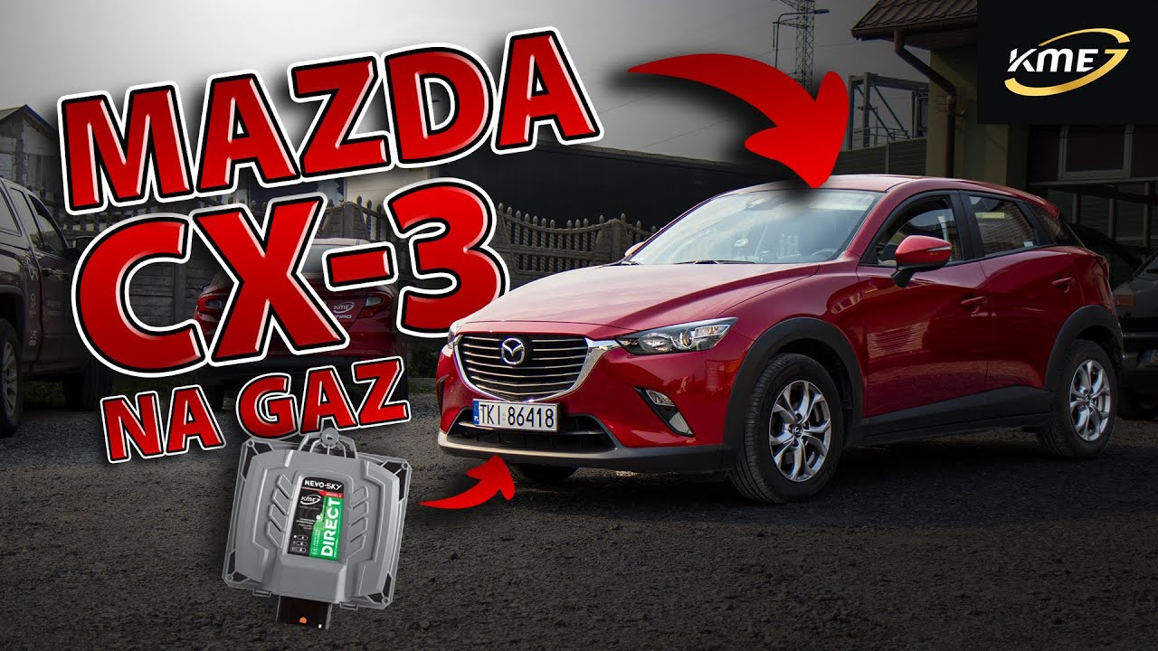 MAZDA CX-3 - Kompaktowy crossover na LPG!