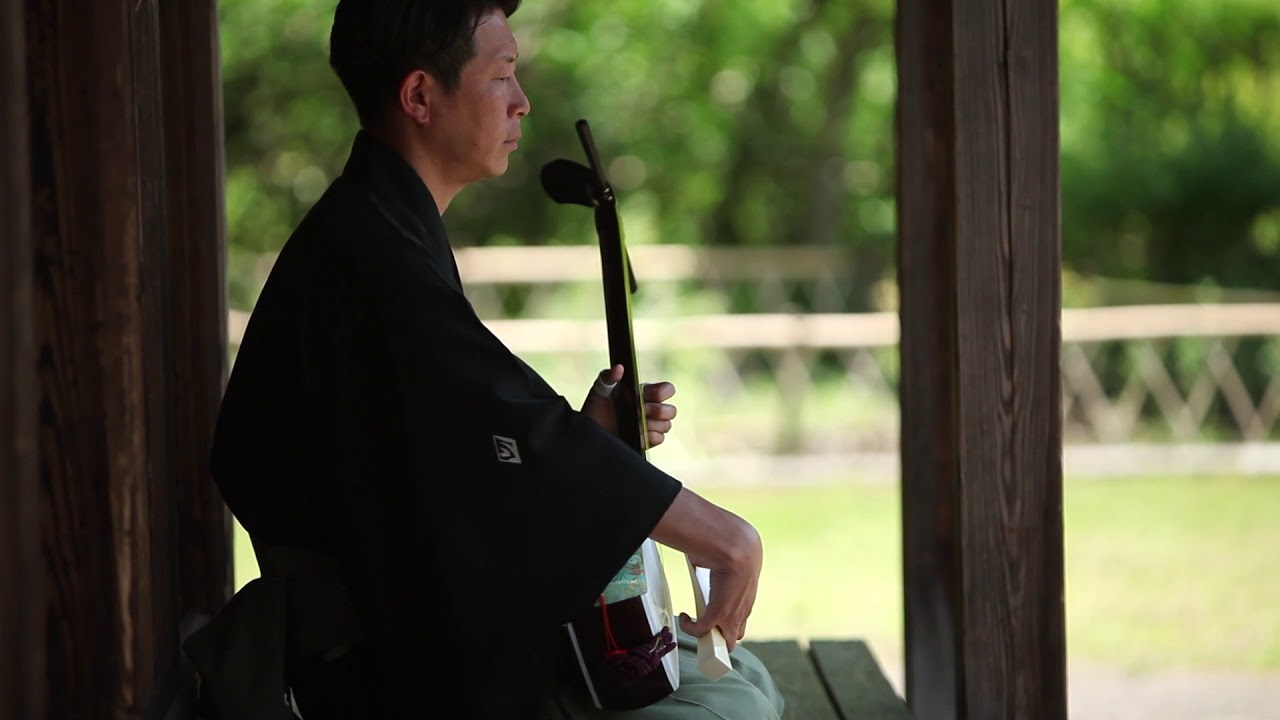 Nagauta Shamisen (using Ripple) Ogie-bushi Yashima | 長唄三味線（リプル張り） 荻江節 八島