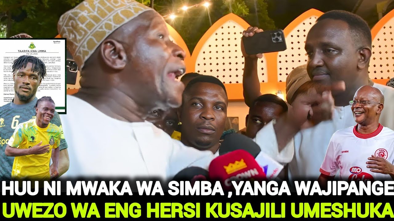 🔴 #live ENG HERSI USO KWA USO NA MANGUNGU/WATUPIANA MANENO KUHUSU USAJILI WA MWAKA HUU