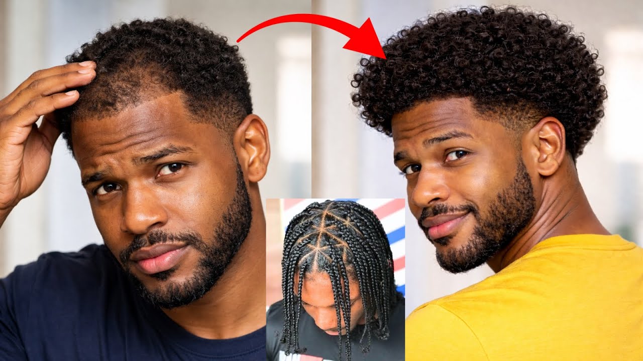 Genius Hair Growth Hacks Every Black Man Should Know - No One Told You This