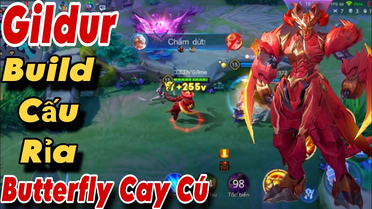 Gildur Full Phép Build Ngọc Cấu Rỉa Khiến Butterfly Cay Cú Một Chưởng Khỏi Giao Tranh...