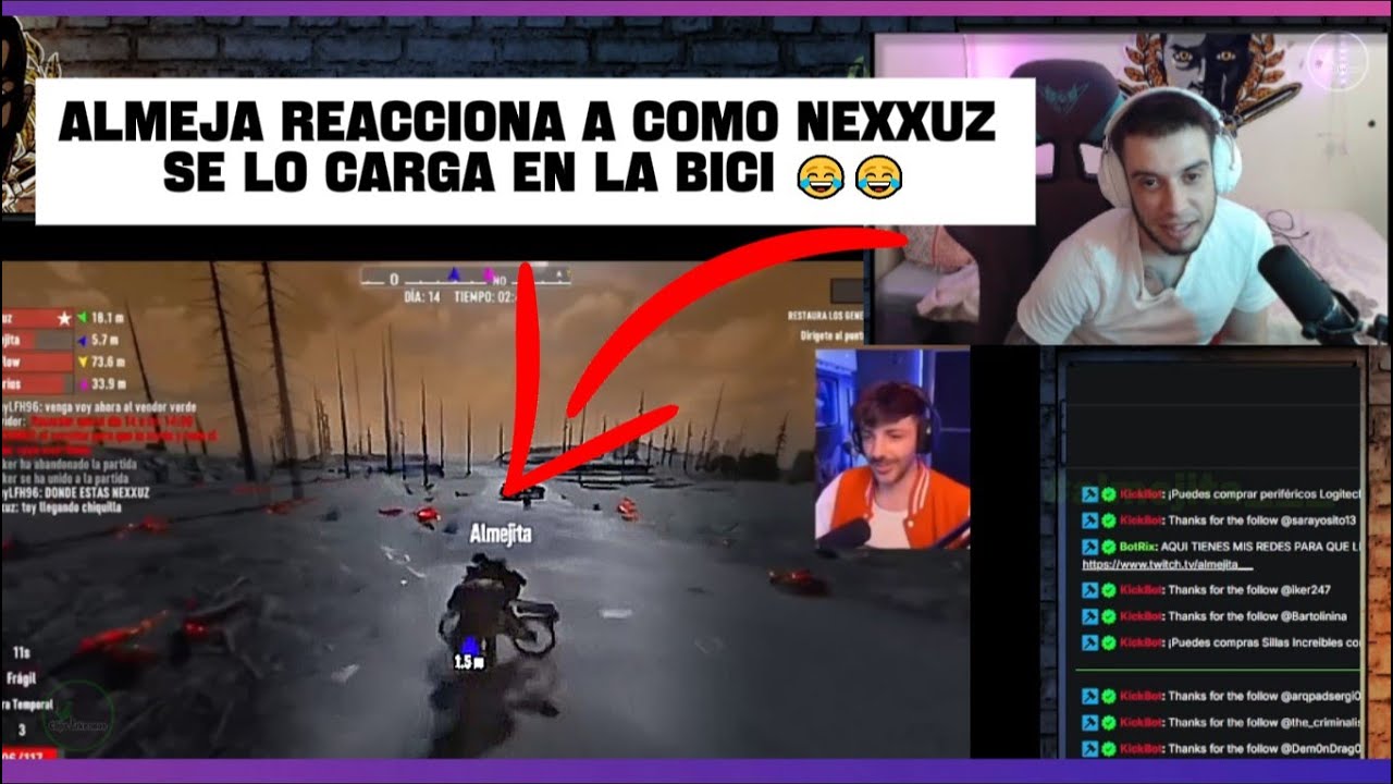 ALMEJA REACCIONA A NEXXUZ ATROPELLANDOLO  7 DIAS PARA PALMARLA DE NEXXUZ  🤑😲😲