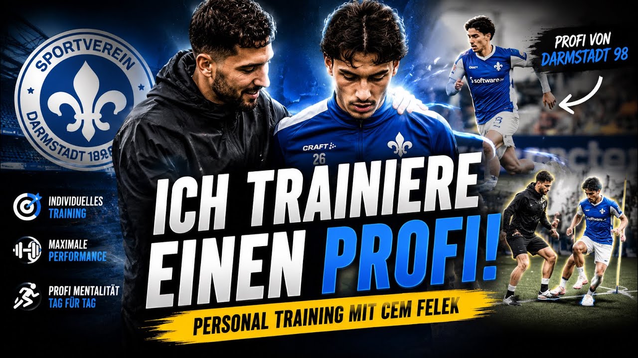 EX PROFI trainiert früheres Bundesliga TALENT aus der Türkischen LIGA ⚡️| Personal Training ⚽️🔥