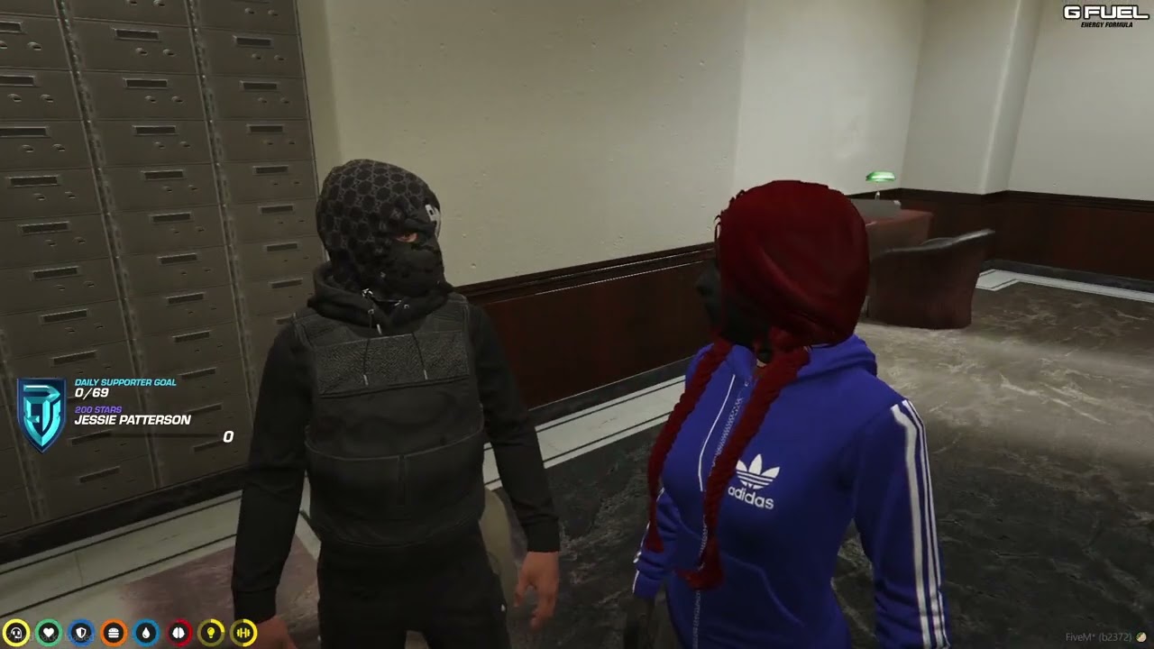 Randy hits the vault with Violet