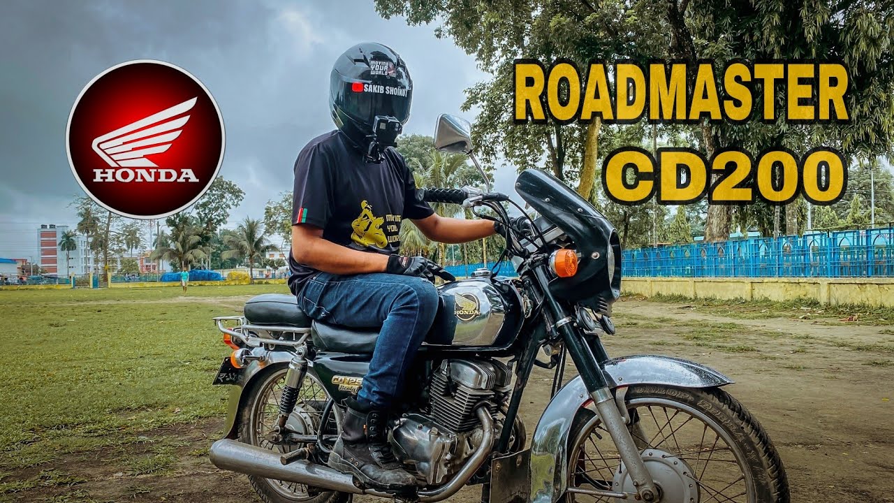 HONDA CD200 ROADMASTER || RANGPUR TO DHAKA
