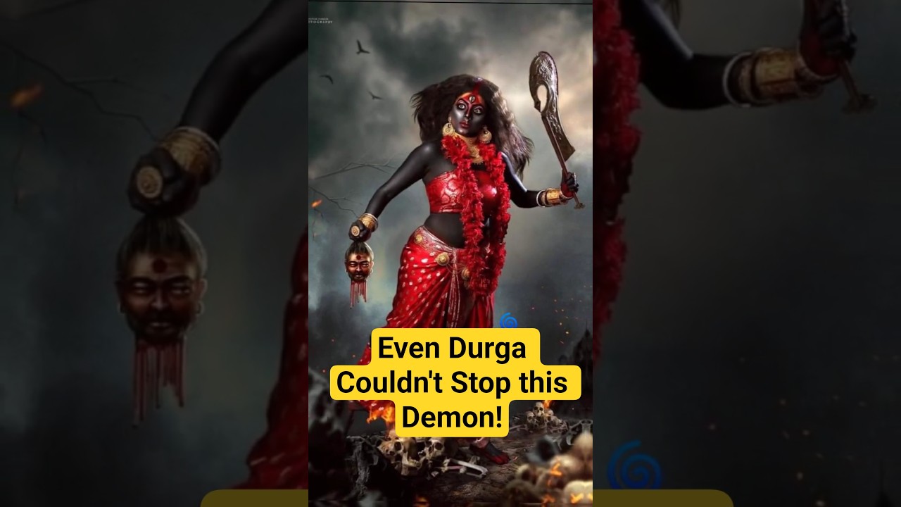The Fearsome Tale of Raktabija Asura #shiva #raktabeej #durga #kali #sanatanadharma