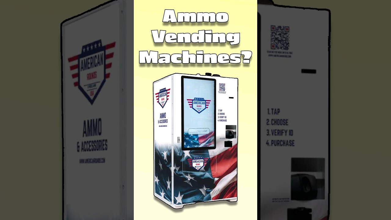 Ammo Vending Machines In Alabama And Oklahoma!?