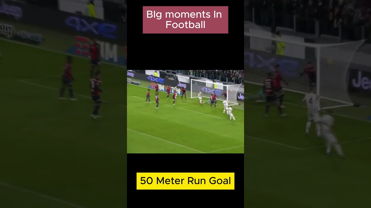 50 meter long goal :O The big moments in football history  