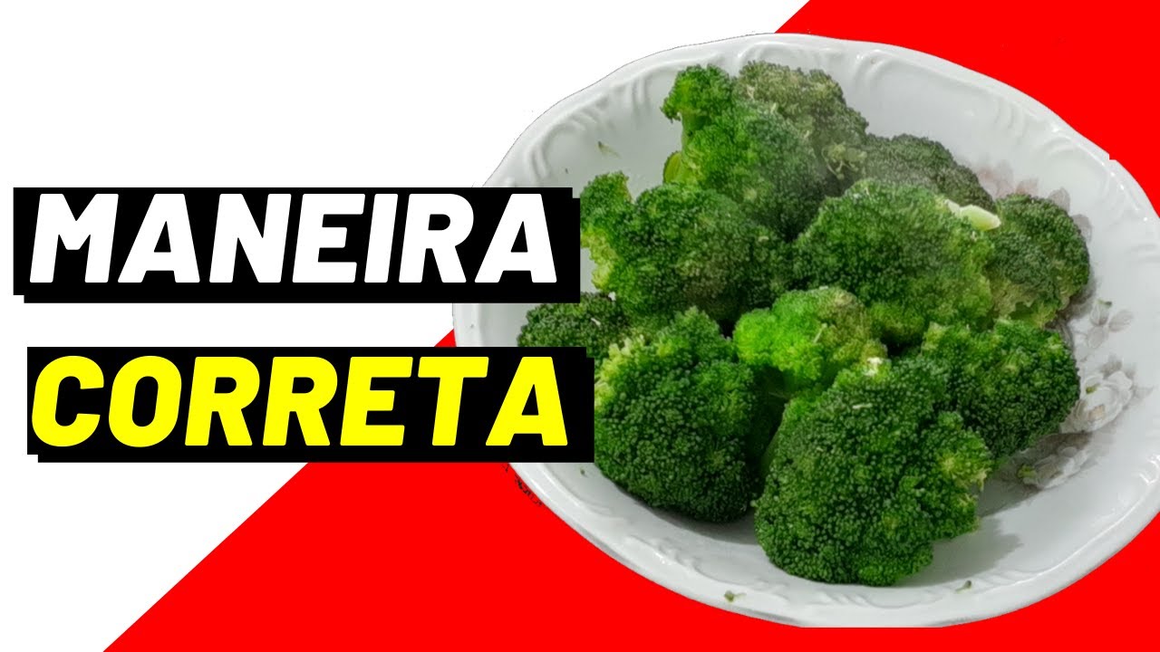 Brócolis no vapor | Brócolis refogado | Brócolis com alho | COZINHANDO COM CB #03