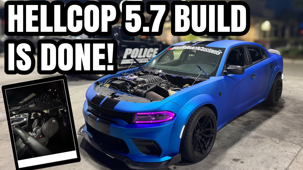 We FINISHED Building an AWD 5.7 Charger HELLCAT! Must Watch
