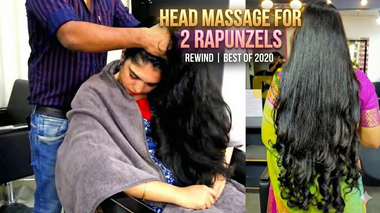 Rewind : Head Massage and Hair Spa for Long Thick Hair | Feat. Rapunzels Anjali and Niviea