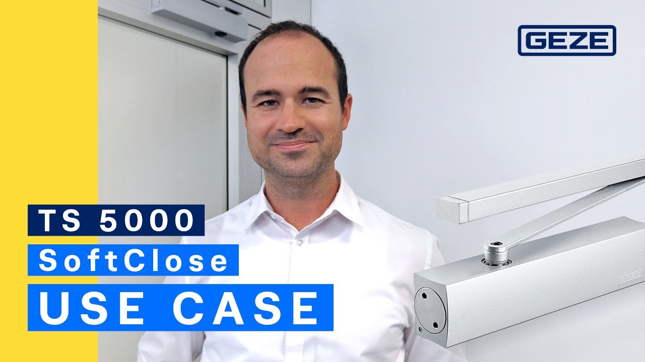 Use case | Door closer TS 5000 SoftClose | Closing doors quietly and safely at all times