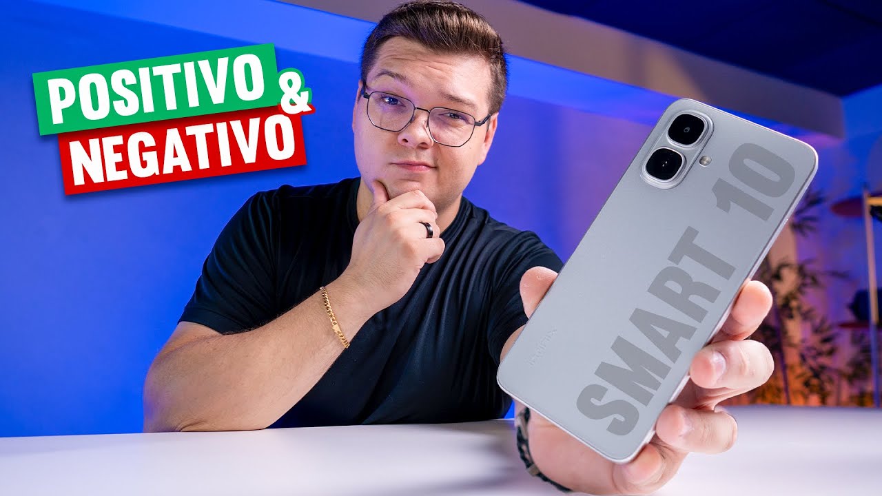 O QUE EU ACHO DO INFINIX SMART 10 - Minha Opinião Sincera