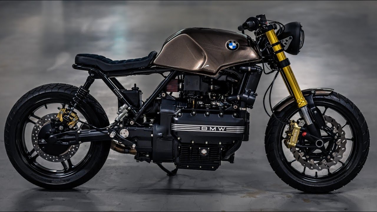 Ultimate BMW K100 Cafe Racer | Timelapse & Riding!