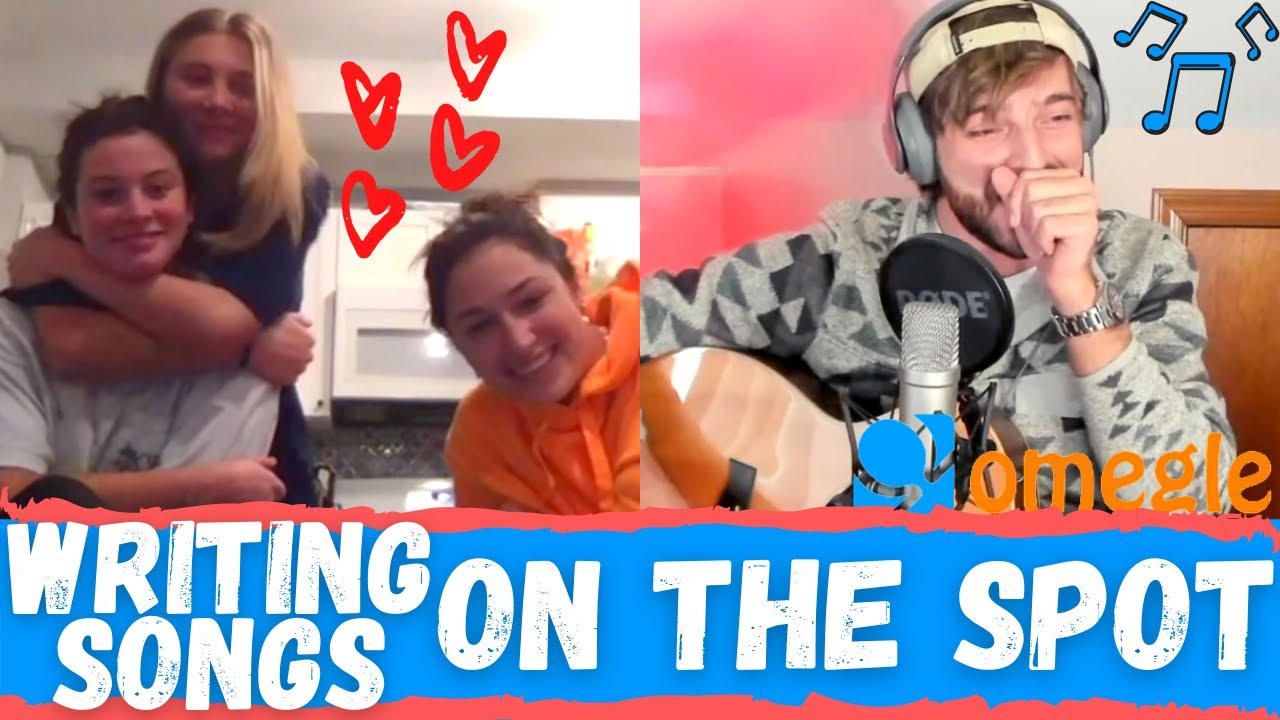 I WROTE Songs ON THE SPOT for Random Strangers (OMEGLE Singing Reactions)