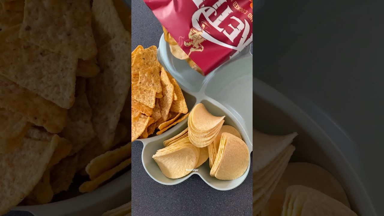 Filling Platter With CHIPS #satisfying #asmrsounds