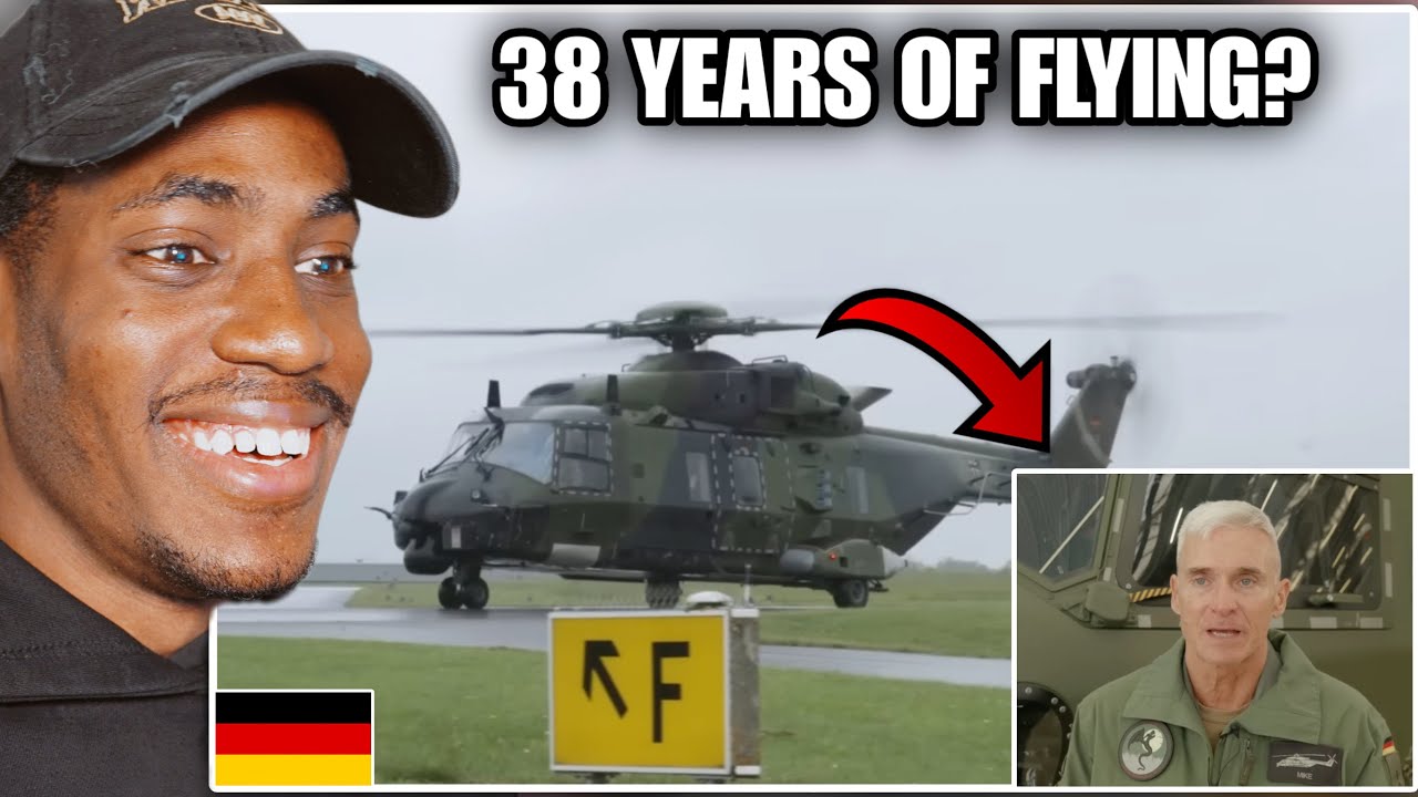 American Reacts to German Military Pilot Flying NH90 Bundeswehr