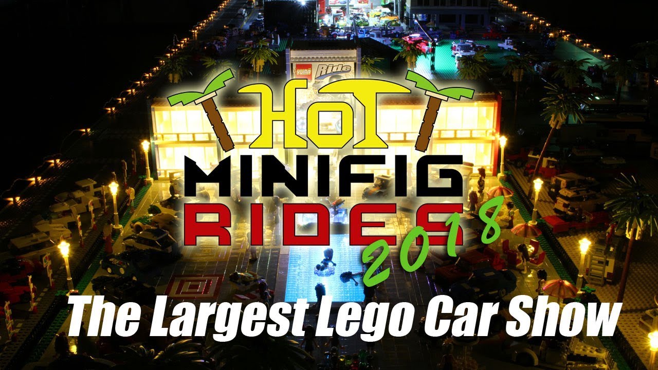 Hot Minifig Rides 2018 - The Largest Lego Car Show | #4wlc