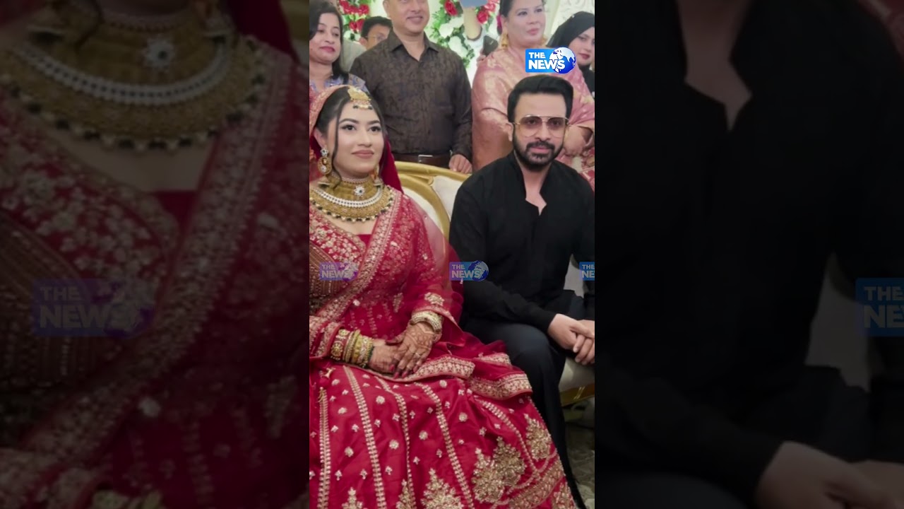প্রযোজক খসরুর মেয়ের বিয়ের অনুষ্ঠানে শাকিব খান | The News Entertainment