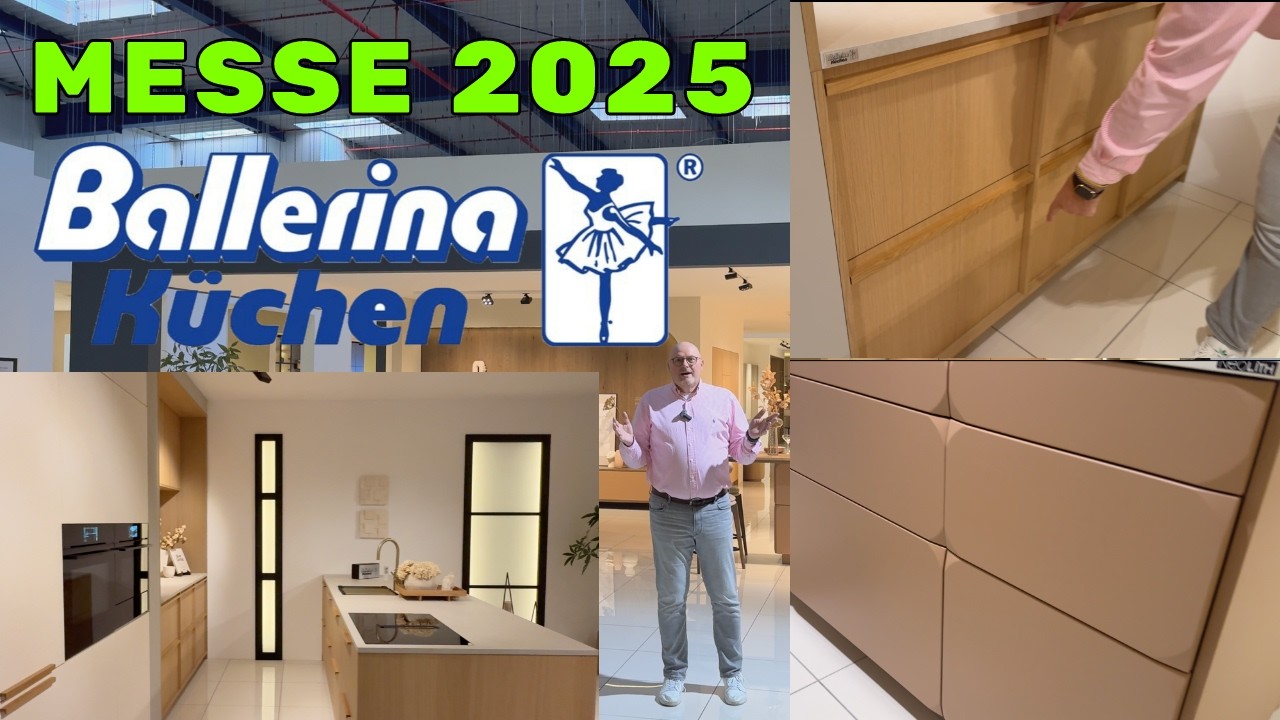 Hausmesse 2025 bei Ballerina: Japandi, Color Network und weiter Küchen Trends für 2026! Teil 1