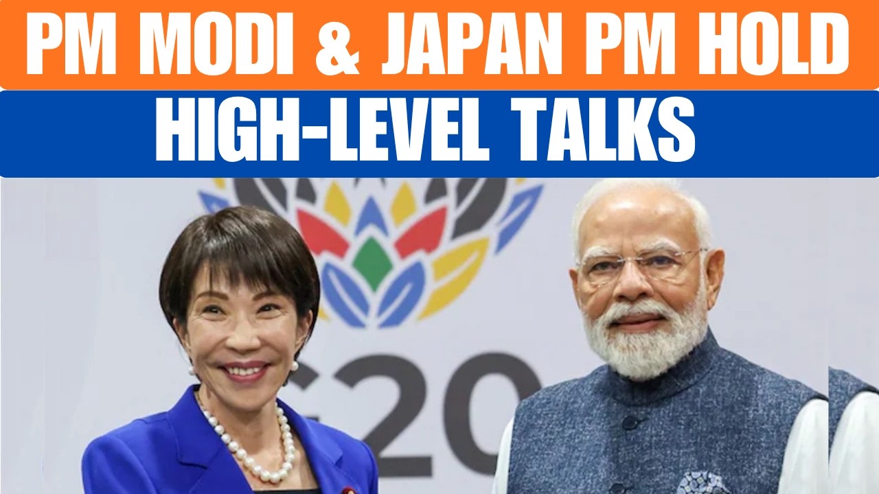 Japan PM Sanae Takaichi Arrives In India For Annual Summit With PM Modi | News9