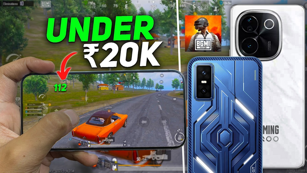 Best Android Phone Under ₹20,000 for BGMI & Gaming | 90FPS Phone Under 20K - infinix gt 30 5g