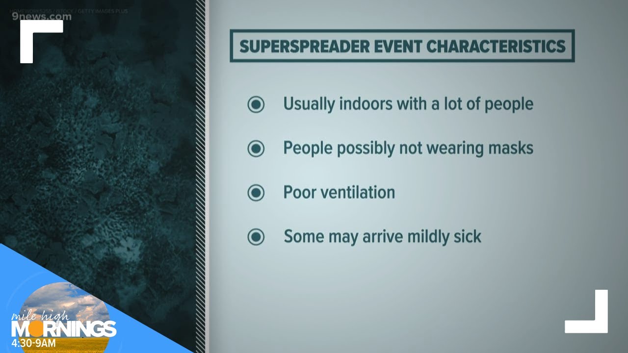 Infectious disease expert explains coronavirus 'super spreader' events