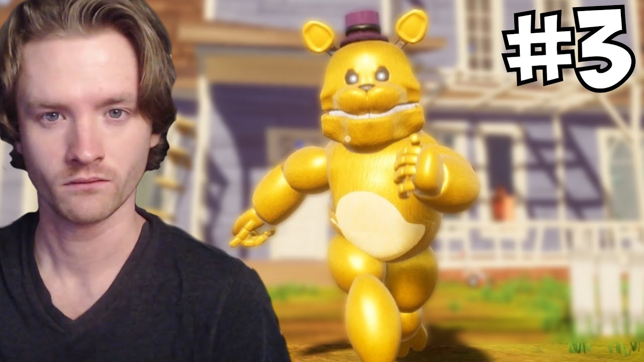 I Played Hello Neighbor Fredbear Mod! 😱