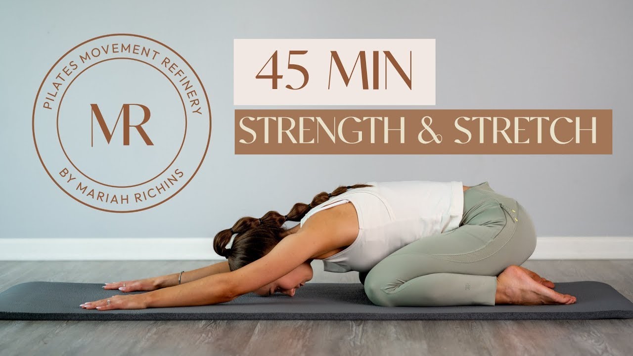 Ultimate PILATES CHALLENGE | 45 MIN FULL BODY STRENGTH & STRETCH | At Home Pilates