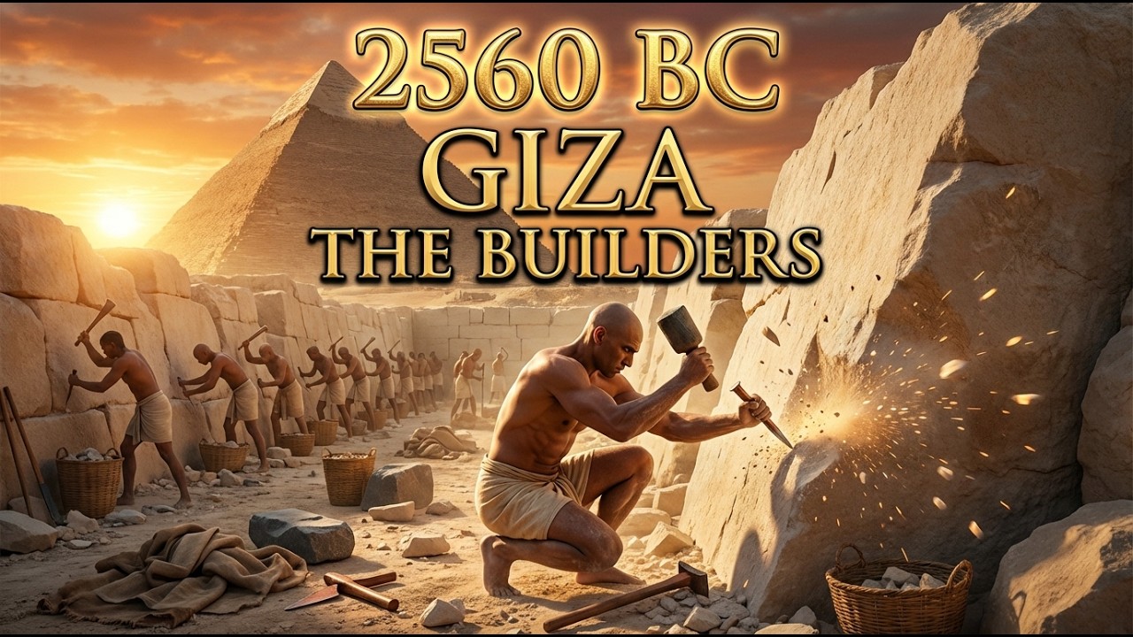 Inside the Great Pyramid Construction AI Historical Reconstruction