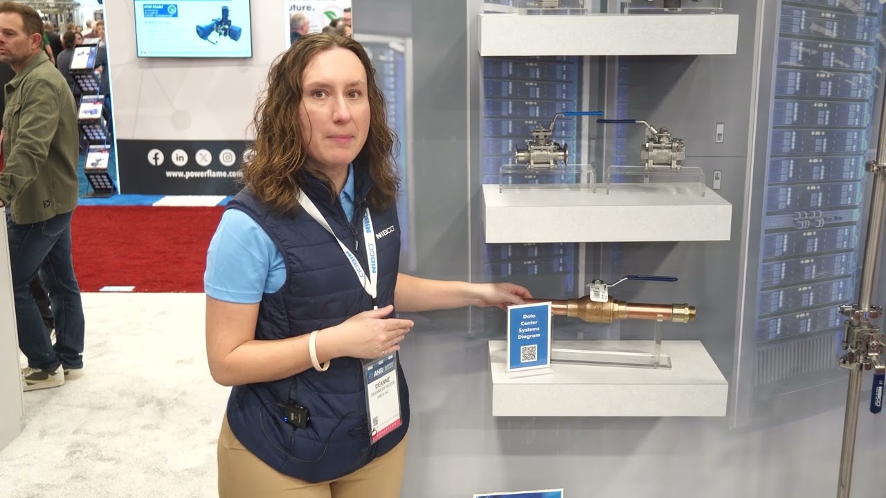NIBCO Ball Valves for Data Centers | Custom Stainless & Copper Solutions - AHR 2026